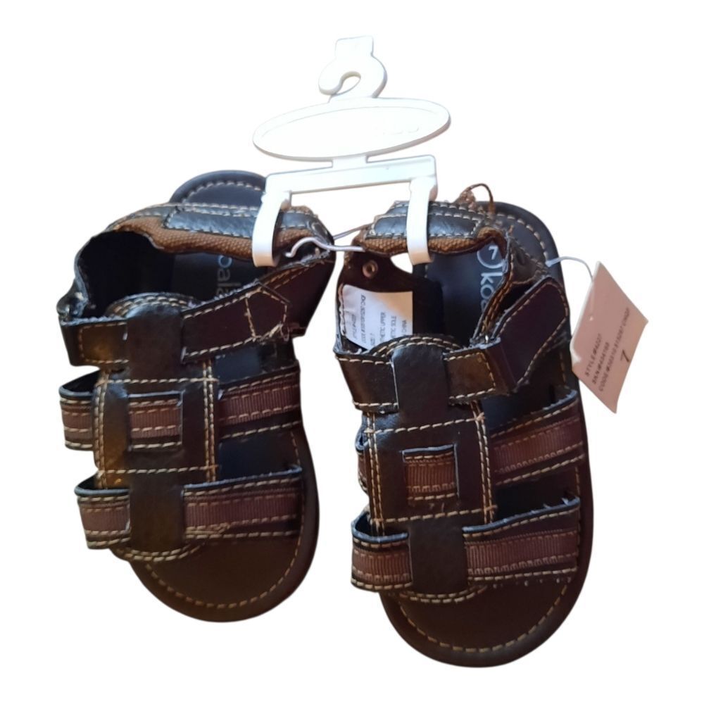 Koala Kids Brown Strappy Sandals
